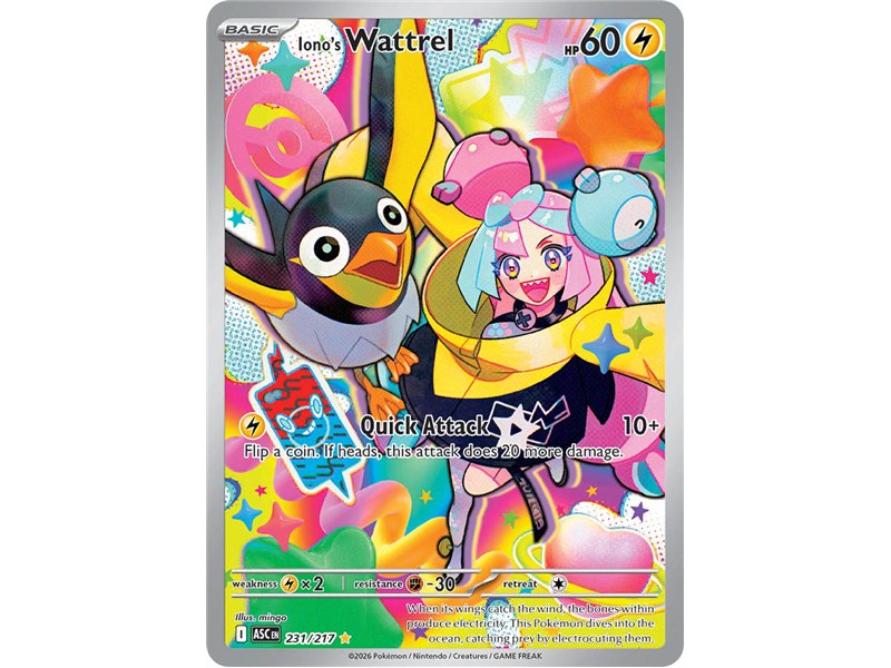 Iono's Wattrel (Illustration Rare)