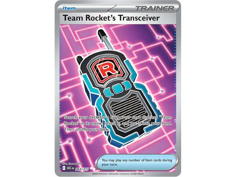 Team Rocket's Transceiver (Ultra Rare)