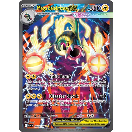 Mega Eelektross ex  (Special Illustration Rare)