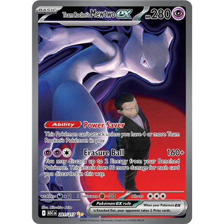 Team Rocket's Mewtwo ex (Special Illustration Rare)