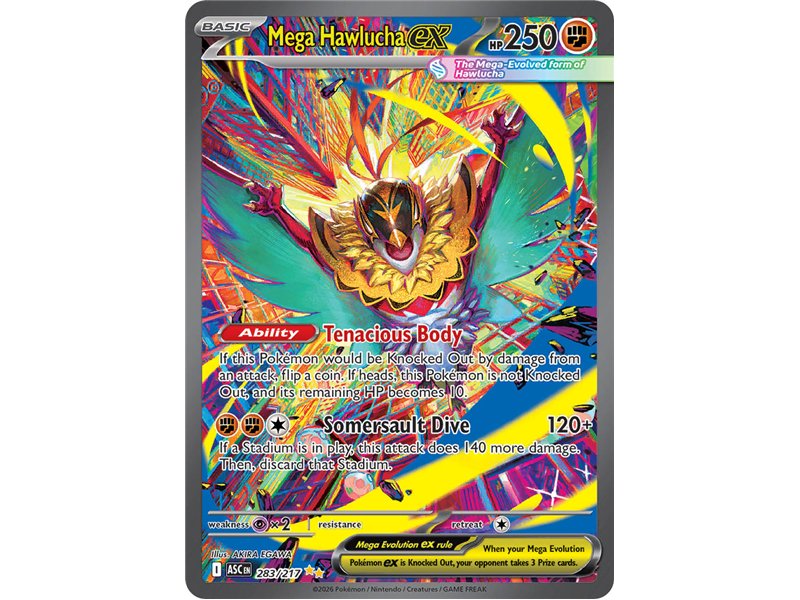 Mega Hawlucha ex (Special Illustration Rare)