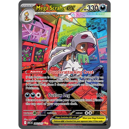 Mega Scrafty ex (Special Illustration Rare)