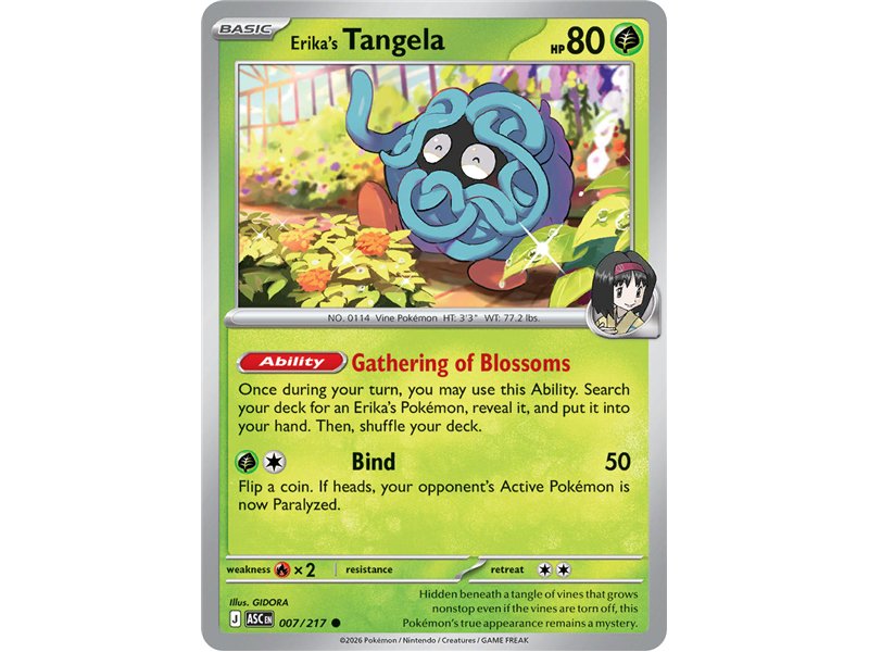 Erika's Tangela (Common/Reverse Holofoil)