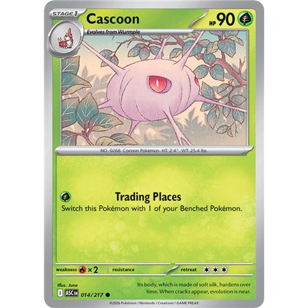 Cascoon (Common/Reverse Holofoil)
