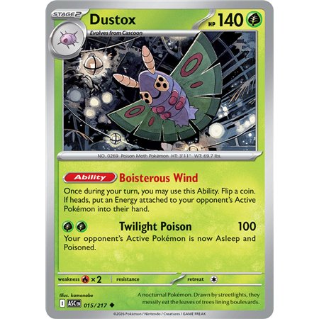 Dustox  (Uncommon/Reverse Holofoil)