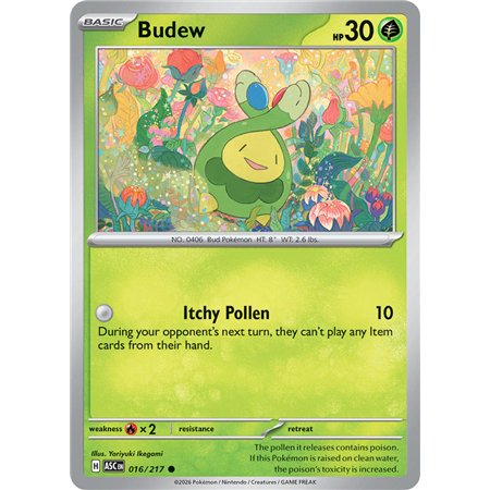 Budew (Common/Reverse Holofoil)