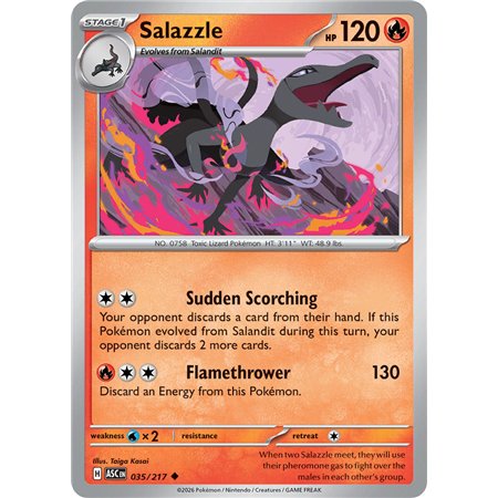 Salazzle (Uncommon/Reverse Holofoil)
