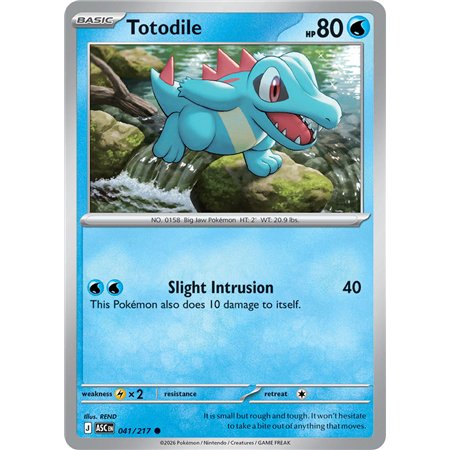 Totodile (Common/Reverse Holofoil)