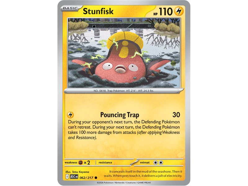 Stunfisk (Common/Reverse Holofoil)