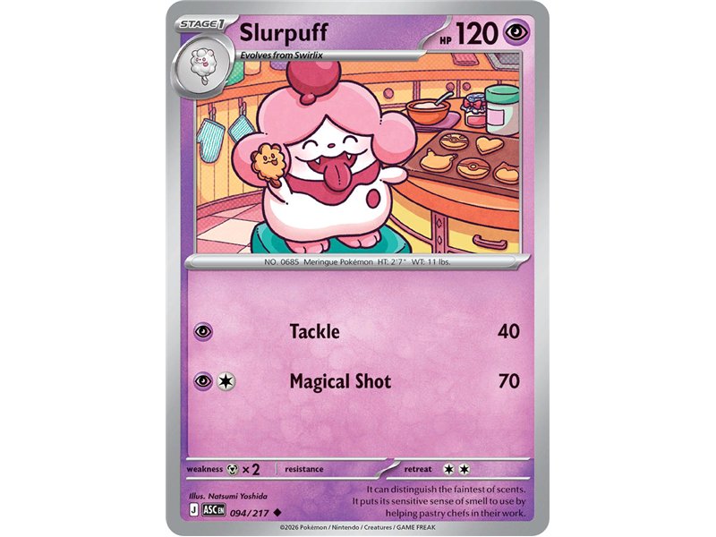 Slurpuff (Uncommon/Reverse Holofoil)