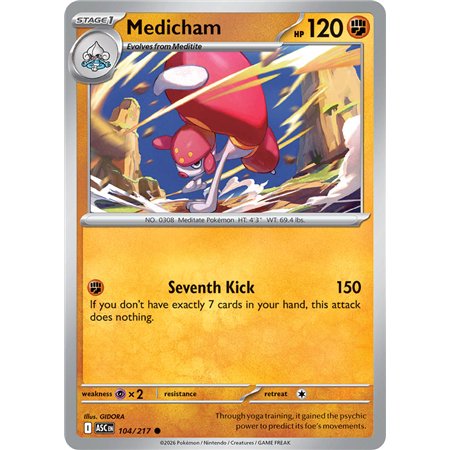 Medicham (Common/Reverse Holofoil)