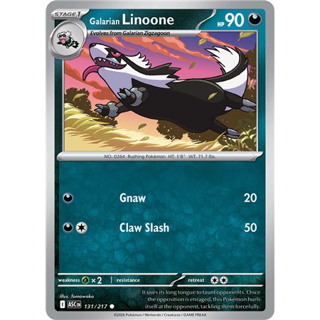 Galarian Linoone (Common/Reverse Holofoil)