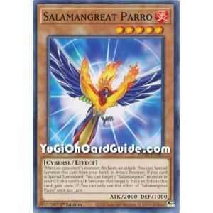 Salamangreat Parro – 2020 Tin of Lost Memories | Carta YUGIOH en México