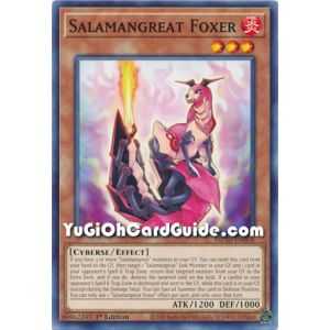 Salamangreat Foxer – 2020 Tin of Lost Memories | Carta YUGIOH en México