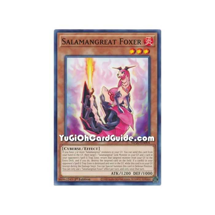 Salamangreat Foxer – 2020 Tin of Lost Memories | Carta YUGIOH en México