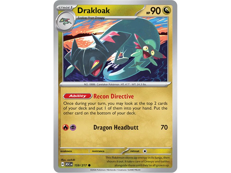 Drakloak (Common/Reverse Holofoil)