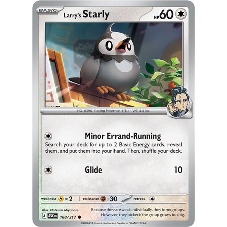 Larry's Starly  (Common/Reverse Holofoil)