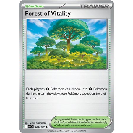 Forest of Vitality  (Uncommon/Reverse Holofoil)