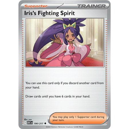 Iris's Fighting Spirit  (Uncommon/Reverse Holofoil)