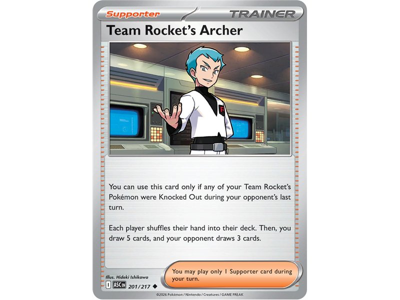 Team Rocket's Archer (Uncommon/Reverse Holofoil)