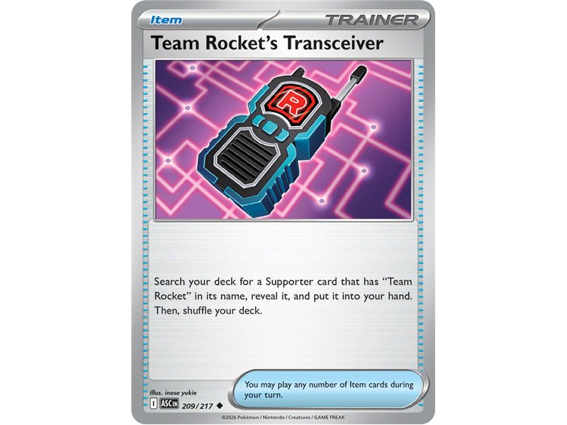 Team Rocket's Transceiver (Uncommon/Reverse Holofoil)