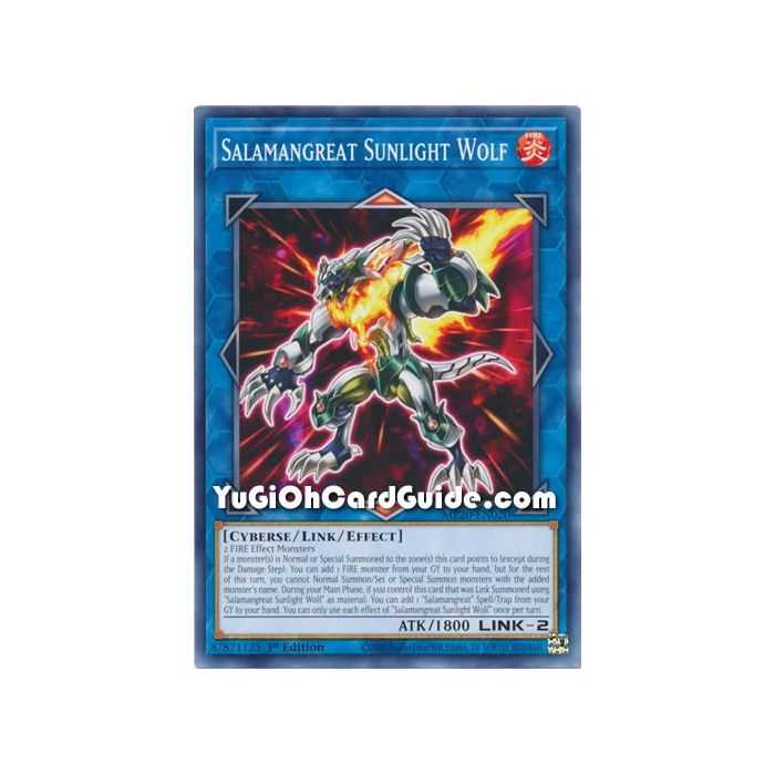 Salamangreat Sunlight Wolf (Common) – 2020 Tin of Lost Memories | Carta YUGIOH en México