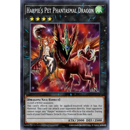 Harpie's Pet Phantasmal Dragon (Rare)