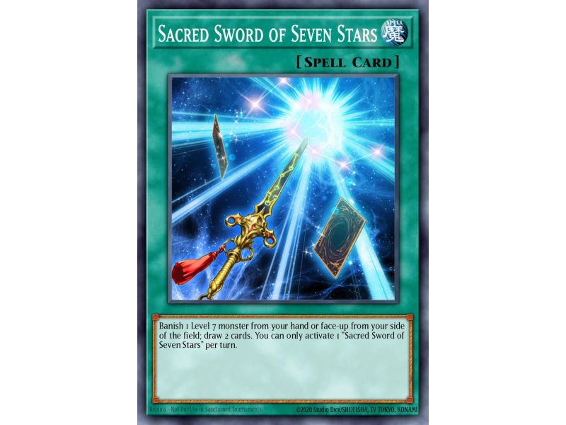 Sacred Sword of Seven Stars (Super Rare)