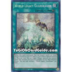 World Legacy Guardragon (Secret Rare) – 2020 Tin of Lost Memories | Carta YUGIOH en México