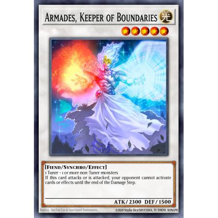 Armades, Keeper of Boundaries (Secret Rare)