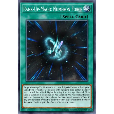 Rank-Up-Magic Numeron Force (Ultra Rare)