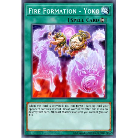 Fire Formation - Yoko (Super Rare)