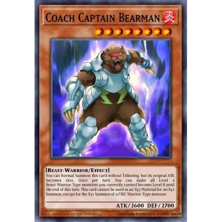 Coach Captain Bearman (Ultra Rare)