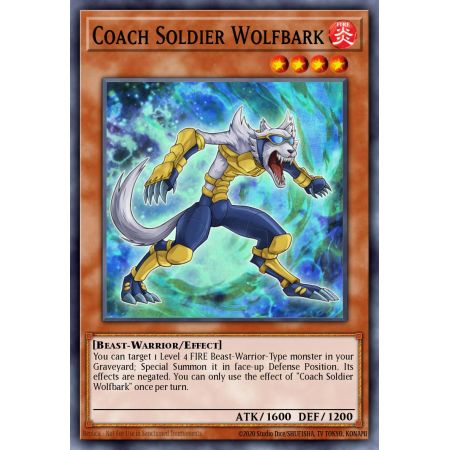 Coach Soldier Wolfbark (Secret Rare)