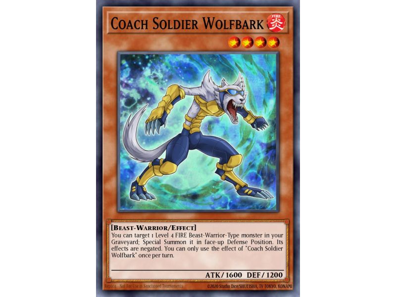 Coach Soldier Wolfbark (Secret Rare)