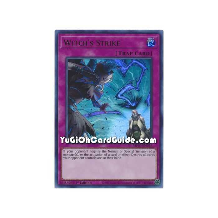 Witch's Strike (Ultra Rare) – 2020 Tin of Lost Memories | Carta YUGIOH en México