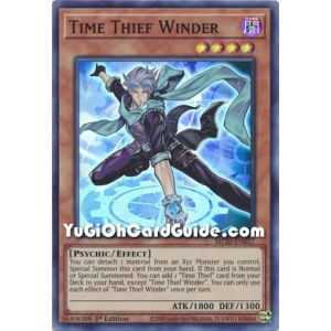 Time Thief Winder (Super Rare) – 2020 Tin of Lost Memories | Carta YUGIOH en México