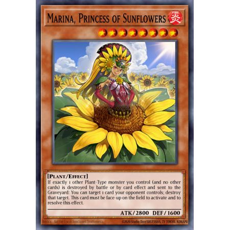 Marina, Princess of Sunflowers (Super Rare)