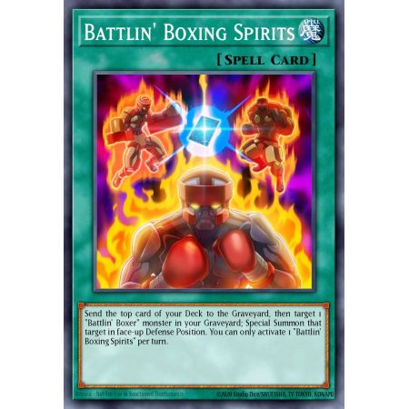 Battlin' Boxing Spirits (Super Rare)