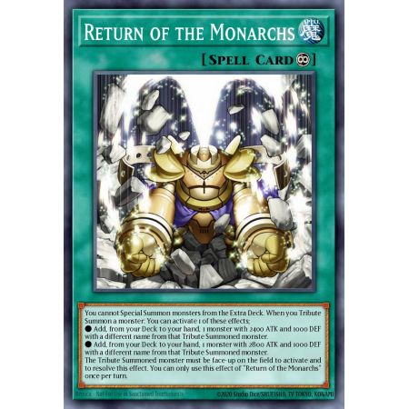 Return of the Monarchs (Ultra Rare)