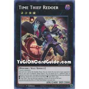 Time Thief Redoer (Prismatic Secret Rare) – 2020 Tin of Lost Memories | Carta YUGIOH en México