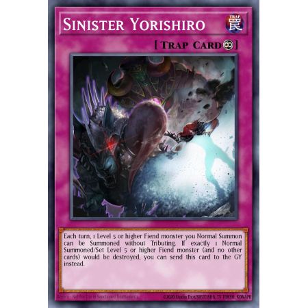 Sinister Yorishiro (Ultra Rare)