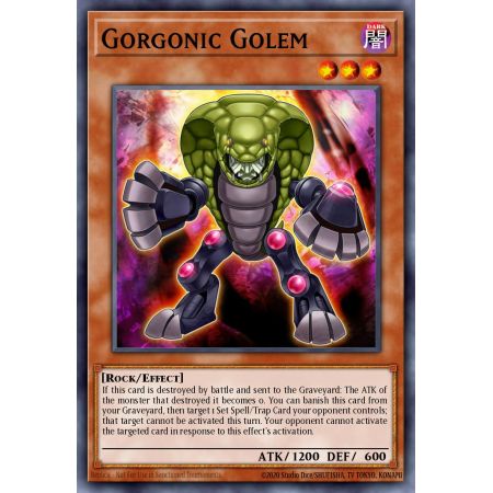 Gorgonic Golem (Common)