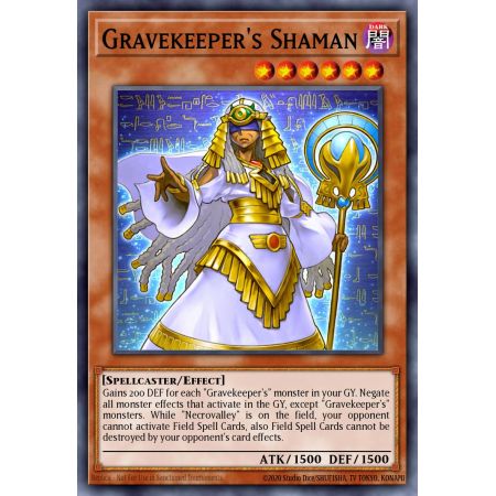 Gravekeeper's Shaman (Super Rare)