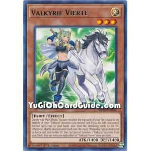 Valkyrie Vierte (Rare) – 2020 Tin of Lost Memories | Carta YUGIOH en México
