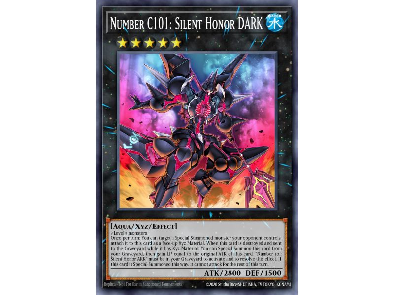 Number C101: Silent Honor DARK (Ultra Rare)