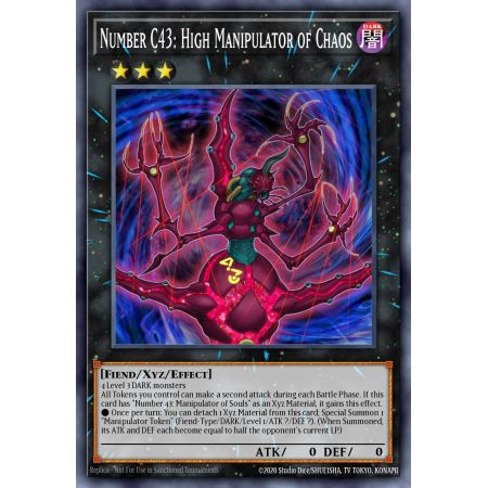 Number C43: High Manipulator of Chaos (Rare)