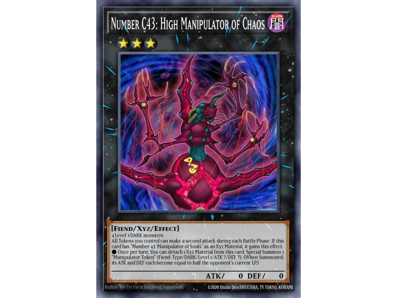 Number C43: High Manipulator of Chaos (Rare)