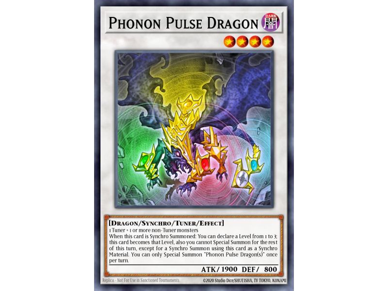 Phonon Pulse Dragon (Rare)