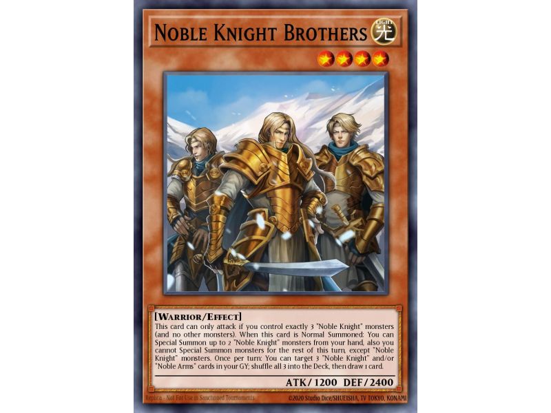 Noble Knight Brothers (Secret Rare)